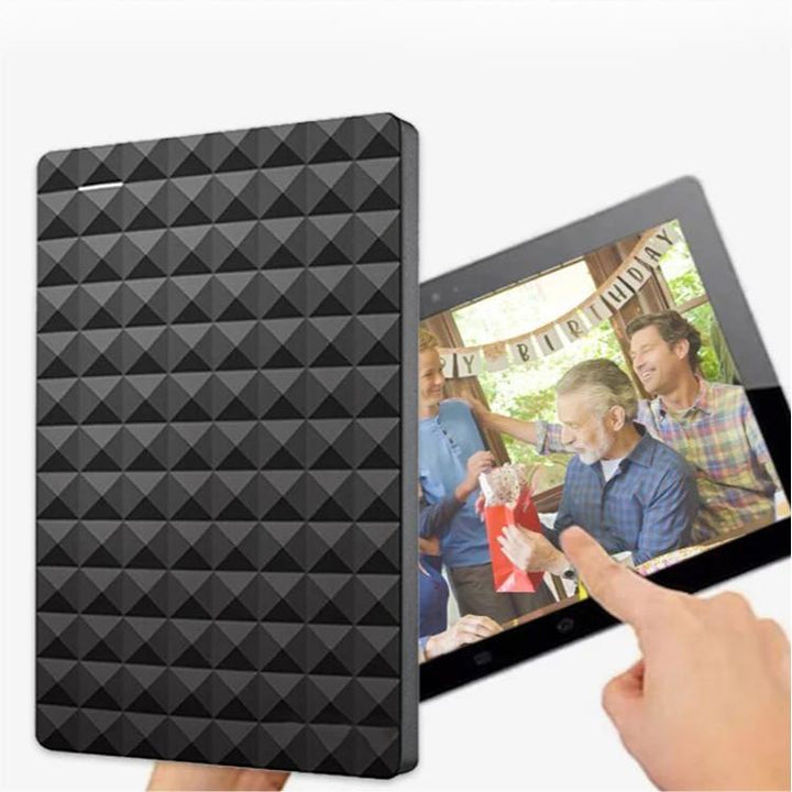 Ultradunne draagbare harde schijf 10TB USB 3.0, ideaal voor snelle data backup en digitale opslag.