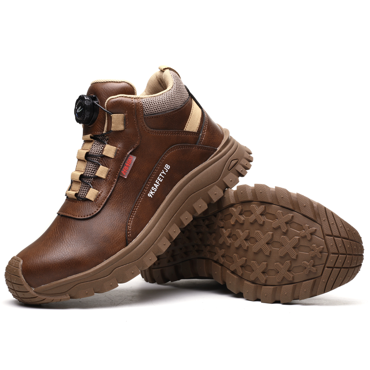Heren Ultralichte S3 Veiligheidsschoenen, robuust, waterdicht, schok- en perforatiebestendig, voor maximaal comfort.