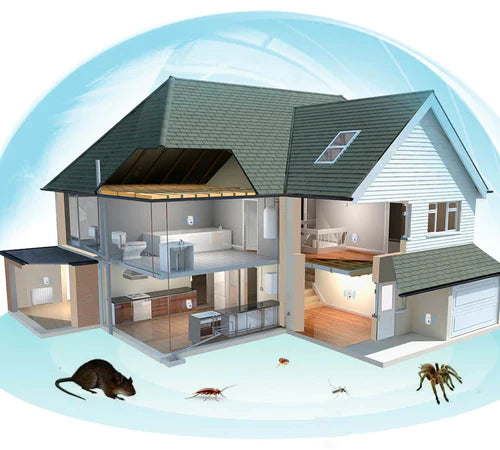 Ultrasone ongediertebestrijder. Beschermt huis, tuin en kantoor. Gifvrij tegen muizen & insecten. Eenvoudig plug-in.