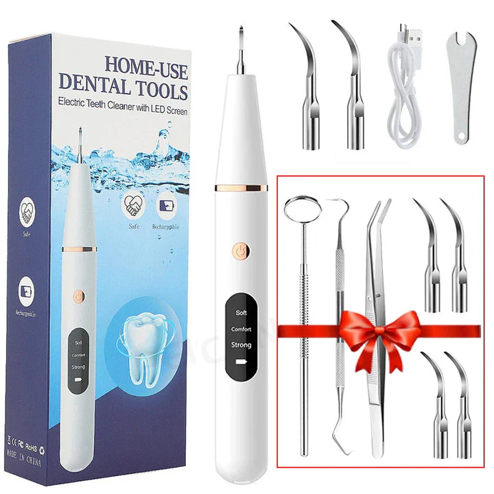 De SonicClean ultrasone tandreiniger; jouw complete oplossing voor professionele mondverzorging en gebitsreiniging.