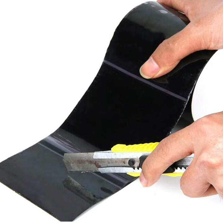 Supersterke waterdichte reparatietape, zwart, 150CM lang, ideaal voor afdichting en reparatie, dichting, veelzijdigheid