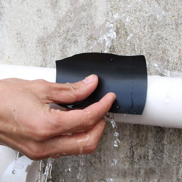 Supersterke waterdichte reparatietape, zwart, 150CM lang, ideaal voor afdichting en reparatie, dichting, veelzijdigheid
