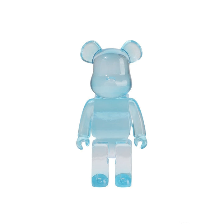 "Umweltfreundliche Bearbricks Skulptur, detailreich gestaltet, ideal für einzigartige Wohnraumdeko und Sammlerstück."
