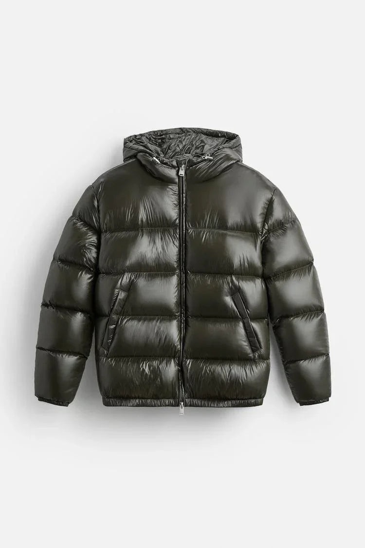 Uniseks donsjack Aspen, lichtgewicht en warm. Ideaal voor winterse dagen.