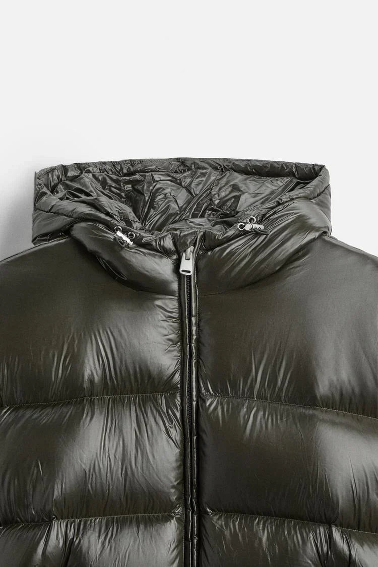 Comfortabel uniseks donsjack Aspen. Een stijlvolle, warme winterjas voor iedereen.