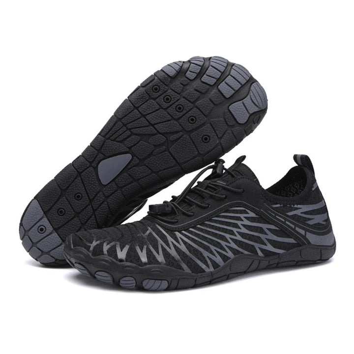 Duurzame waterschoenen voor watersport, zwemmen, strand en duiken. Uniseks model.