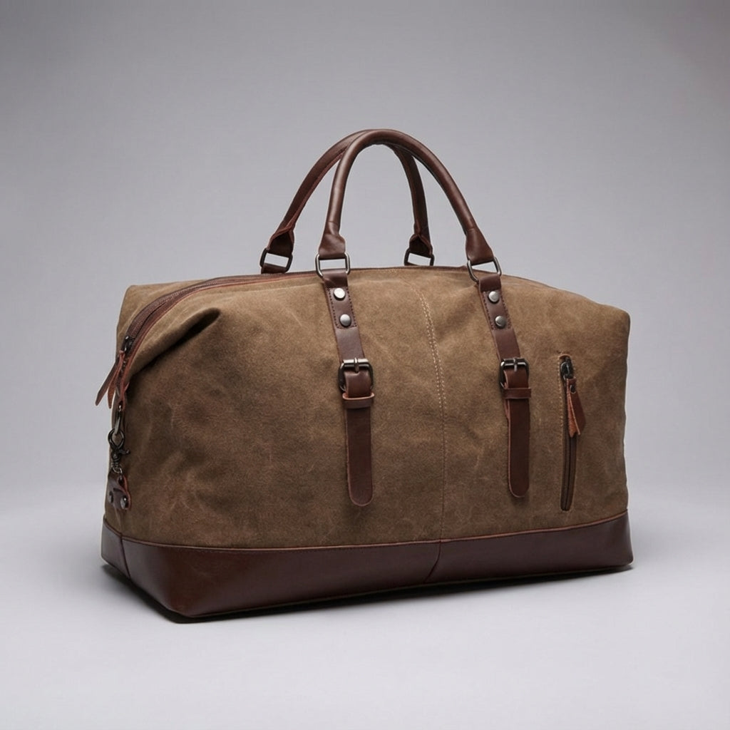 Compacte maar ruime 50 liter Wanderon reisbagage, perfecte unisex duffelbag voor korte en lange reizen.