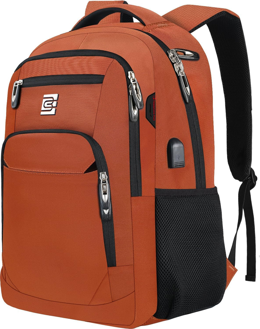 Slimme anti-diefstal rugzak met laptopvak en USB-oplader, ideaal voor onderweg.