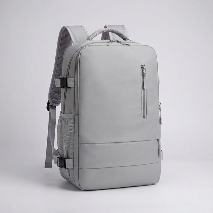 Stijlvolle anti-diefstal laptoprugzak van Nomadelle; veilige schooltas of werktas voor studenten & forenzen.