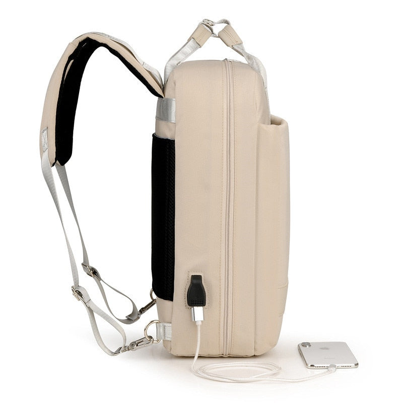 Grote unisex anti-diefstal reistas, ideaal voor laptops en dagelijkse benodigdheden.