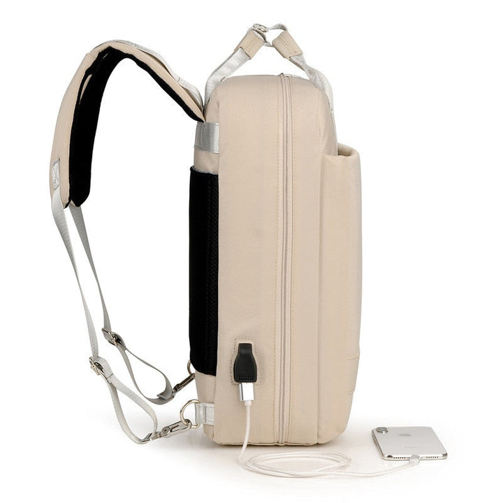 Grote unisex anti-diefstal reistas, ideaal voor laptops en dagelijkse benodigdheden.
