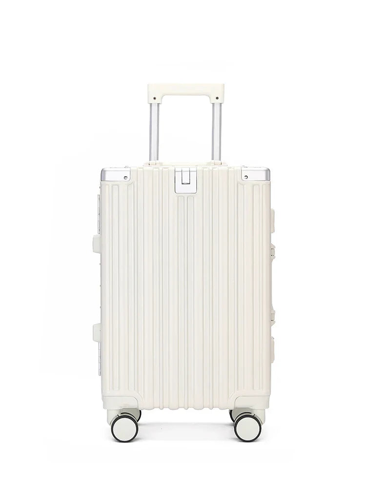 Lichtgewicht Campus hardshell koffer; robuust, veilig met cijferslot en makkelijk mee te nemen.