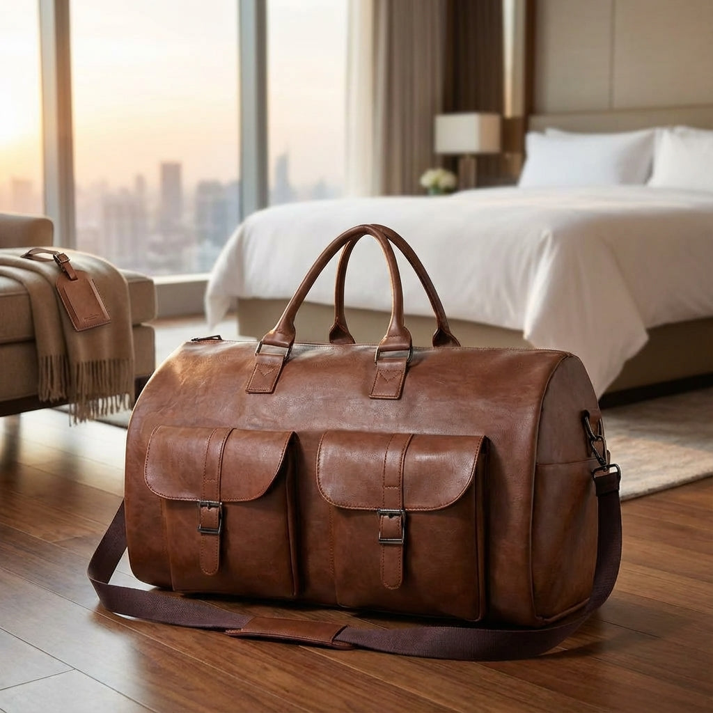 Unisex Carrylux weekender reistas met apart schoenenvak. Ideaal voor kreukvrij reizen en weekendtrips.