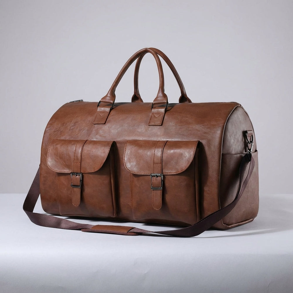 Grote Carrylux duffelbag weekender voor unisex reizigers, met handig geïntegreerd schoenenvak.