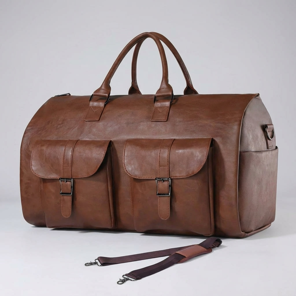 Veelzijdige reisbagage: Carrylux weekender met schoenenvak, perfect voor kreukvrij en comfortabel reizen.