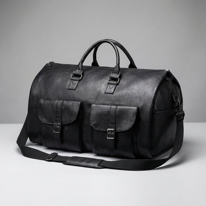 Handige unisex duffelbag met schoenenvak; jouw ideale partner voor al je weekendavonturen en reizen.