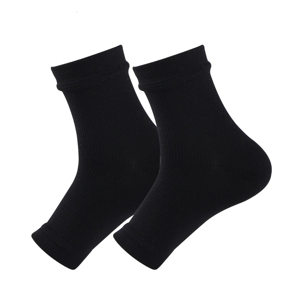 Comfortabele unisex compressiekousen van polyester voor dagelijks gebruik, verlichten voetpijn en zwelling.