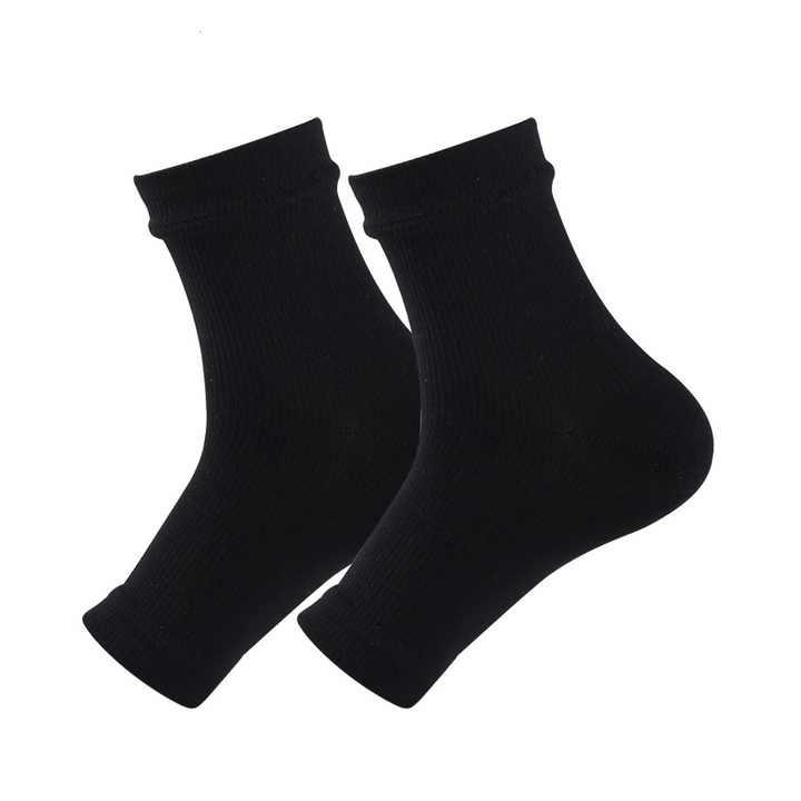 Comfortabele unisex compressiekousen van polyester voor dagelijks gebruik, verlichten voetpijn en zwelling.