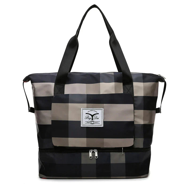 Opvouwbare FlexiCarry bagage, duurzaam en compact, perfect als handbagage of extra reistas.