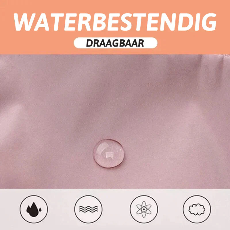 Waterdichte FlexiCarry weekendtas, opvouwbaar en duurzaam, uitermate geschikt voor reizen en sport.