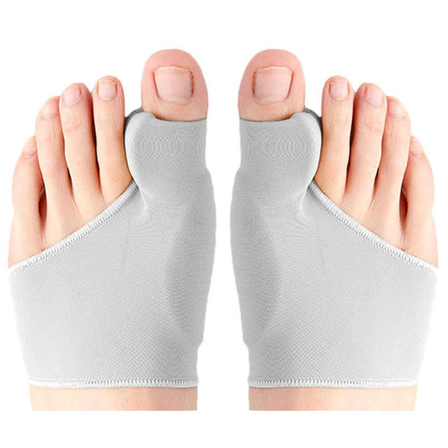 Unisex hallux valgus corrector met zachte gelpad voor teen scheiding & bunion pijnverlichting.