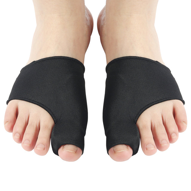 Orthopedische teenseparator met gelpad, effectief tegen hallux valgus & voetpijn. Comfortabele pasvorm.