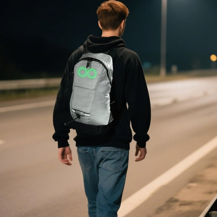 Waterdichte LED reistas, perfect voor avonturen en om op te vallen in het donker.