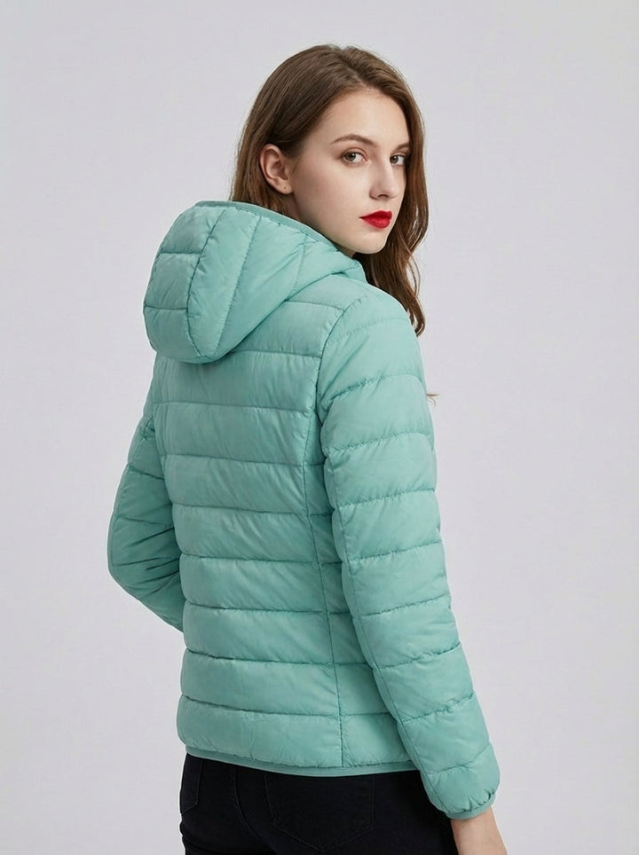 Unisex lichtgewicht gewatteerde jas, ideaal voor herfst & lente. Comfortabele en warme buitenkleding.