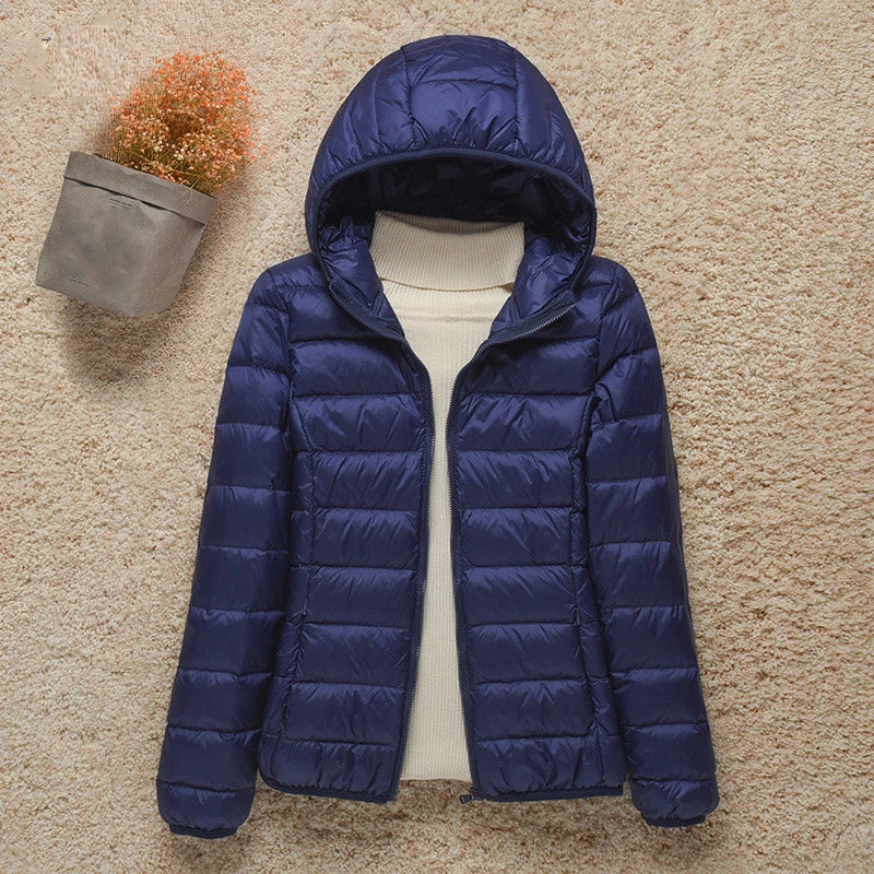 Warme en comfortabele unisex gewatteerde trui, geschikt als buitenkleding in lente, herfst, winter.