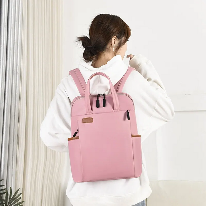 Praktische Nova unisex rugzak met anti-diefstal functie. Comfortabel, stijlvol en waterbestendig voor dagelijks gebruik.