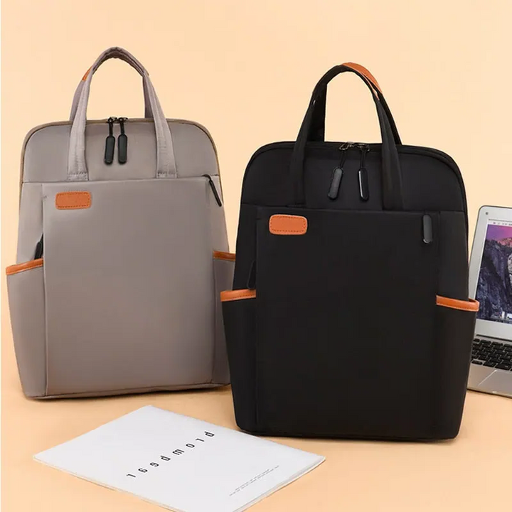 Duurzame Nova rugzak, waterbestendig en anti-diefstal. Veilige unisex schooltas of werktas, comfortabel voor onderweg.
