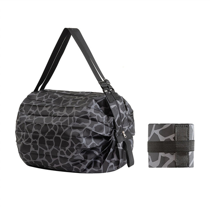 Set van 2 opvouwbare boodschappentassen, unisex design en duurzaam voor al je benodigdheden.