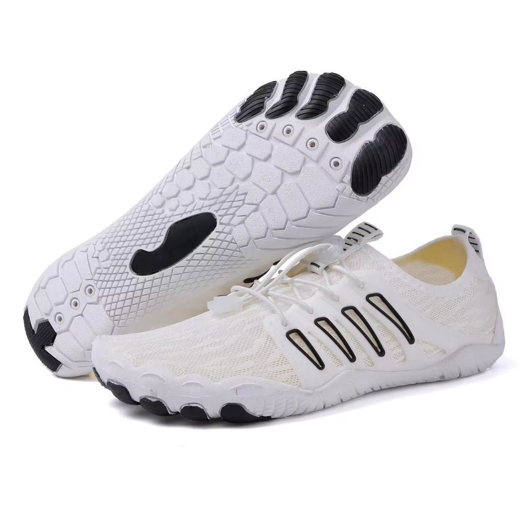 Flexibele zool van BioStride PRO 2.0 orthopedische barefoot schoenen, unisex design voor optimale beweging.