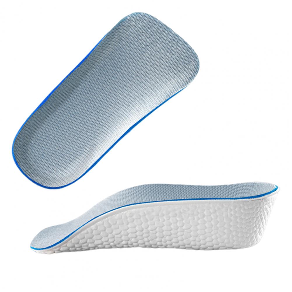 Comfortabele unisex inlegzolen, hoogteverhogend en orthopedisch, ideaal voor dagelijkse voetverzorging.