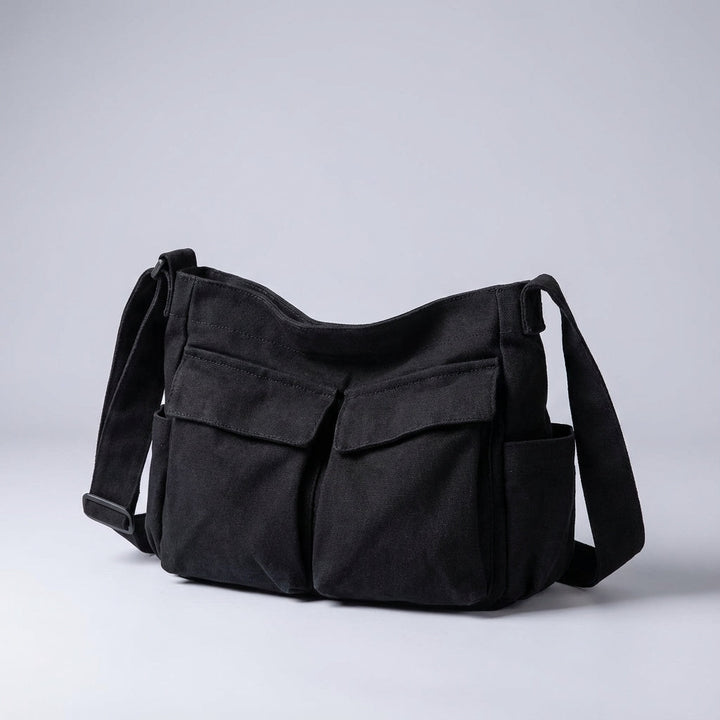 Efficiënte unisex organisertas met meerdere ritsvakken, Packlite dagelijkse tas voor geordende spullen.