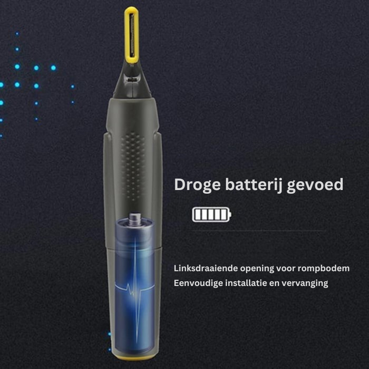 Unisex precisie neus- en oortrimmer, comfortabel en huidvriendelijk voor effectieve haarverwijdering.