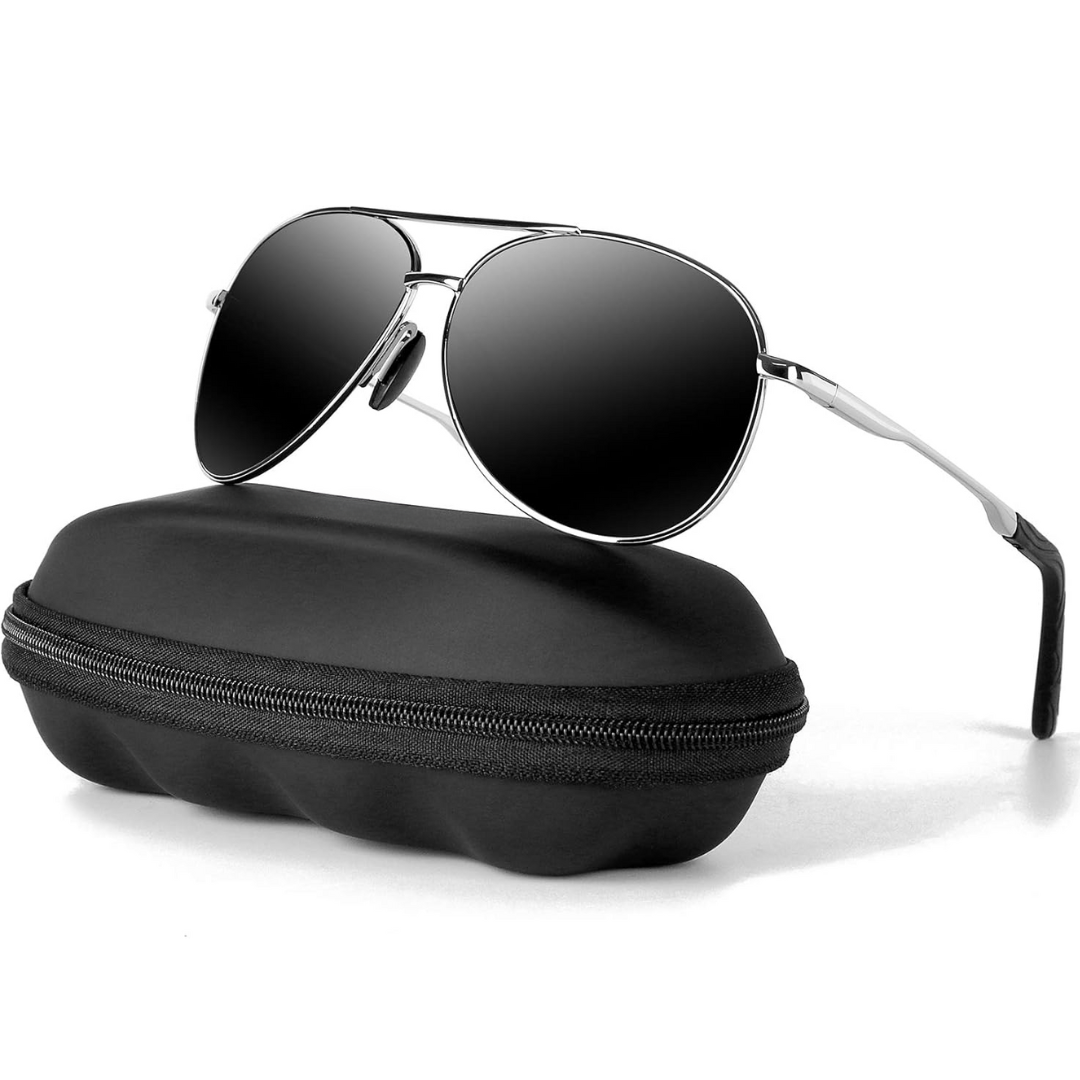 Lichtgewicht unisex Aviator zonnebril 'Joey' voor rijden en sport, biedt optimale oogbescherming.