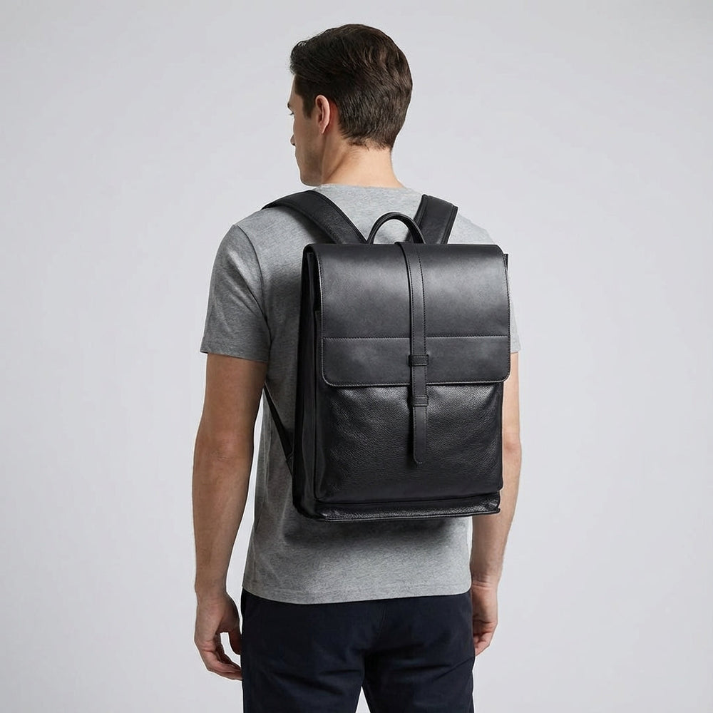 Ruime unisex laptoprugzak met meerdere vakken voor optimale organisatie, perfect als werktas of schooltas.