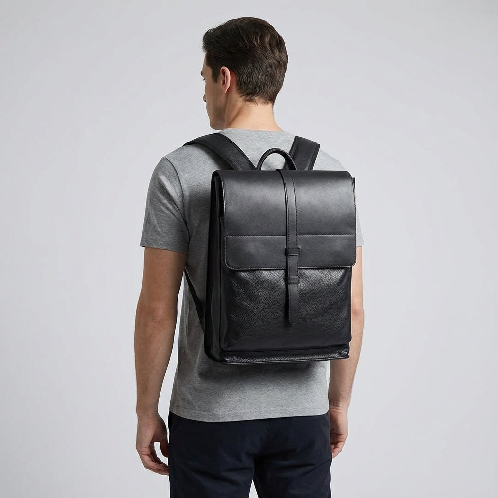 Ruime unisex laptoprugzak met meerdere vakken voor optimale organisatie, perfect als werktas of schooltas.