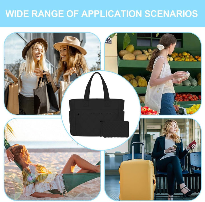 Ruime Selvara laptoptas met professioneel laptopvak, perfect als werktas of schooltas voor je accessoires.