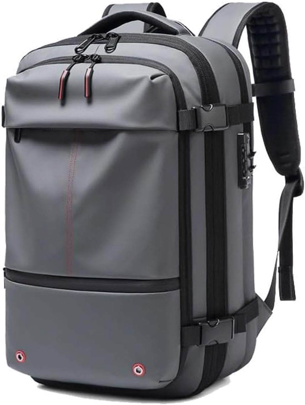 Stijlvolle unisex reisrugzak, expandable met compressie, ideaal voor avontuurlijke vakanties en citytrips.
