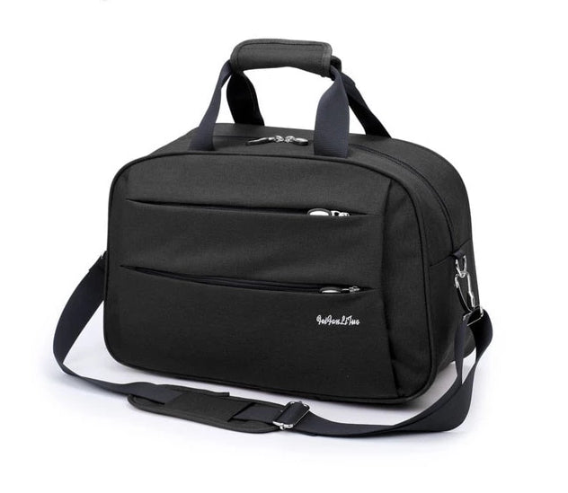 Deze Unisex Reistas met Trolleybevestiging is de ideale handbagage weekendtas voor elk uitje.