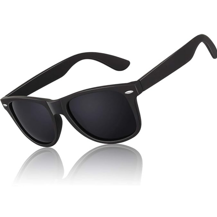 Gepolariseerde retro zonnebril voor dames en heren, perfect voor zomerse dagen en accessoires.