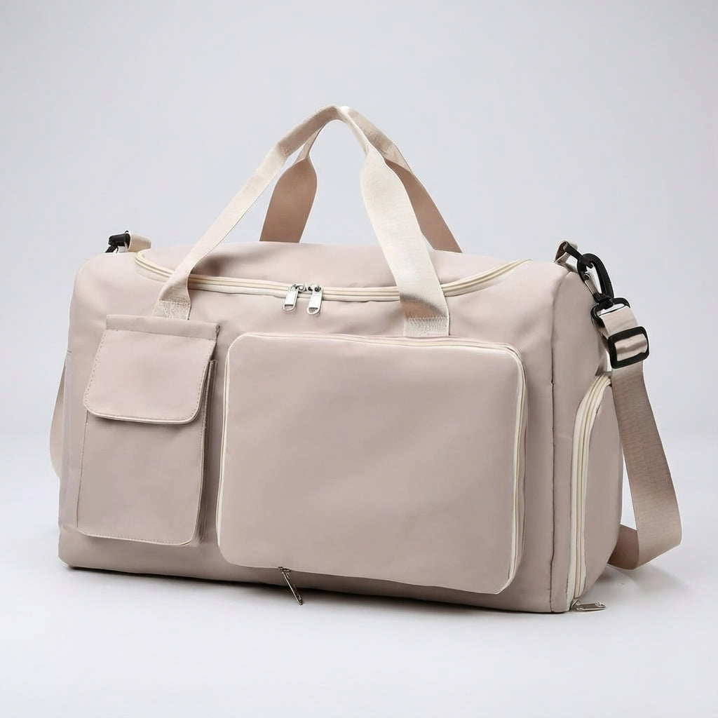 Ruime unisex sporttas met apart schoenenvak voor sportkleding. Waterafstotend en georganiseerd.