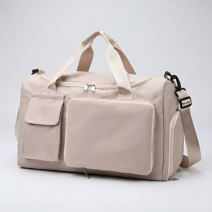 Ruime unisex sporttas met apart schoenenvak voor sportkleding. Waterafstotend en georganiseerd.