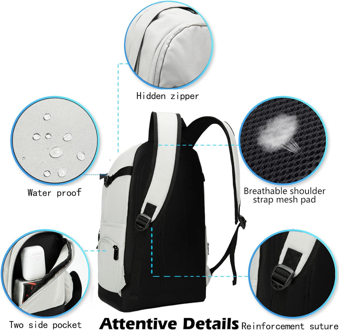 Duurzame waterbestendige slimme 15.6 inch laptoprugzak, perfect voor forenzen en studenten.