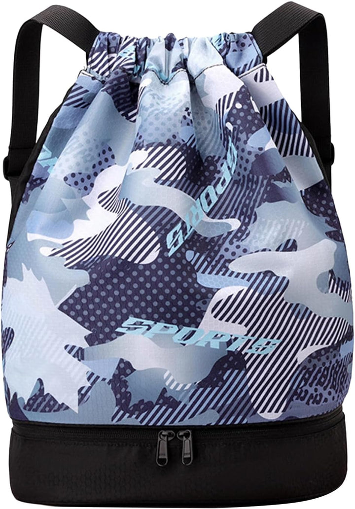 Unisex sport duffeltas met apart schoencompartiment, ideaal voor gym, fitness, reizen en weekendtrips.