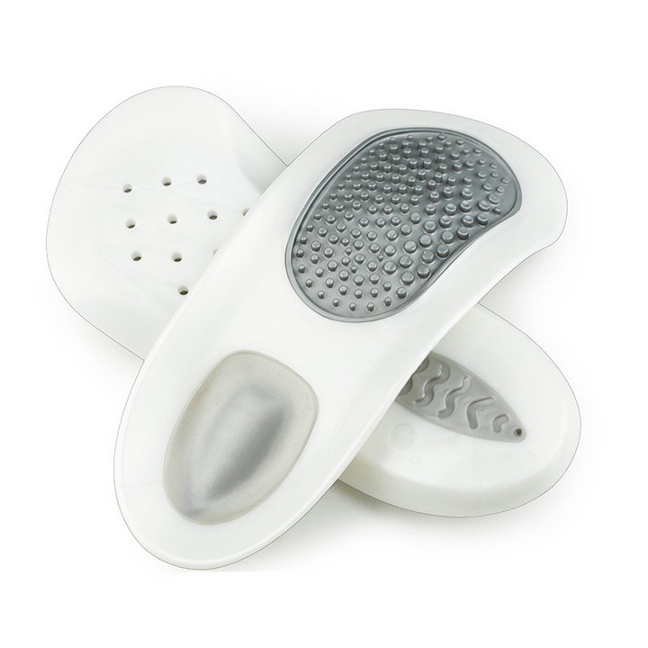 SoleRelief steunzolen met geavanceerde voetboog ondersteuning, ideaal voor voetklachten en dagelijks comfort.