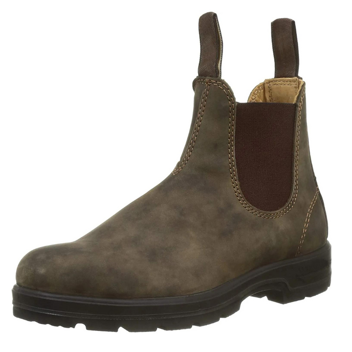 Zijaanzicht van de stijlvolle Finn Chelsea winterlaarzen. Waterdichte unisex snowboots, perfect voor winterse omstandigheden.