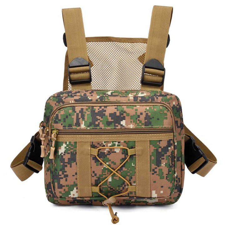 Ergonomische unisex borsttas, waterbestendig en duurzaam, voor al je tactische uitrusting.